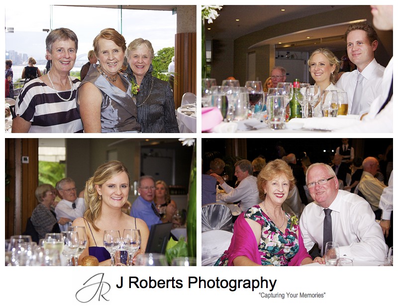 Guests enjoying speeches at wedding reception - wedding photography sydney